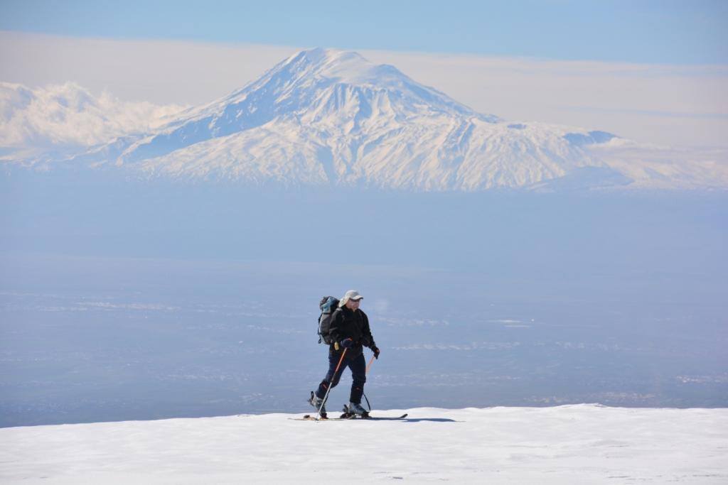 Skitour Armenien